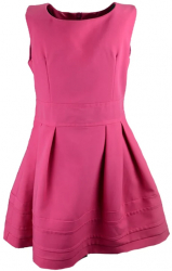 Rochita eleganta pentru fete Mini Junior 300-1-128 Roz