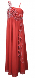 Rochita eleganta pentru fete Mini Junior REGO4-152-cm Rosu 