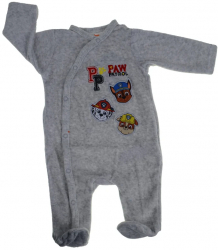 Salopeta cu maneca lunga pentru baieti E Plus M Paw Patrol 381587-56 Gri 