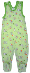 Salopeta fara maneci pentru copii Koala Chmurka 1812-JH-80 Verde 