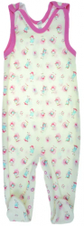 Salopeta fara maneci pentru fete Koala Bobas Fashion 1812G-86 Multicolor 