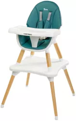 Scaun de masa transformabil Caretero Tuva 375478 Verde 