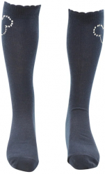 Sosete lungi pentru fete Milusie 5121B-20-23 Bleumarin 