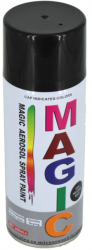 Spray vopsea MAGIC NEGRU MAT 400 ml 