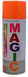 Spray vopsea MAGIC Portocaliu Fluorescent 400 ml 