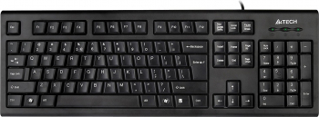 Tastatura USB A4Tech Negru 104 Taste KRS-85 - Ideal pentru Birou sau Acasa 
