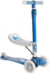 Trotineta cu 3 roti leduri si sezut pentru copii Toyz Tixi TTT-AL Multicolor 