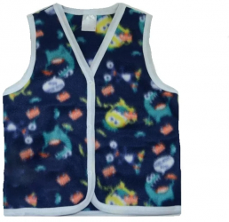 Vesta pentru baieti Mini Junior MVS-9 Bleumarin 