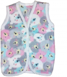 Vesta pentru fete Mini Junior MVS-16-74 Gri 