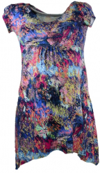 Bluza cu maneca scurta pentru gravide Mini Junior BDDE13B Multicolor 