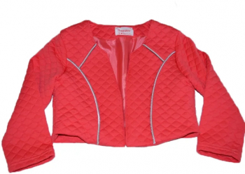Bolero elegant pentru fete Mariatex MRX MRX 2-128-cm Rosu 