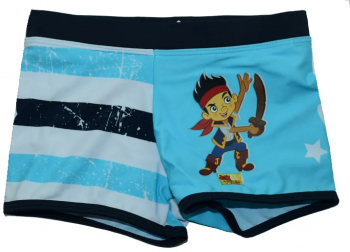 Boxeri de baie pentru baietei Piratul Jack-Sun City OE1807A-104 Albastru 