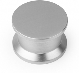 Buton pentru mobila OH Zamak finisaj nichel periat D40 mm 