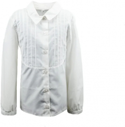 Camasa cu maneca lunga pentru fete Mini Junior CFMJ-33-110 Crem 