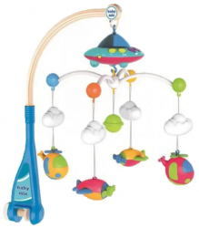 Carusel muzical Baby Mix HS-7225 Multicolor 0-3 luni 