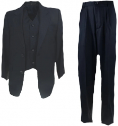 Costum elegant pentru baieti LA Kids 1274-116-122-cm Bleumarin 