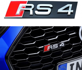 Emblema RS4 grila fata Audi Sline 