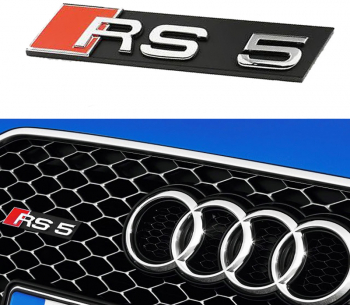 Emblema RS5 grila fata Audi Sline 