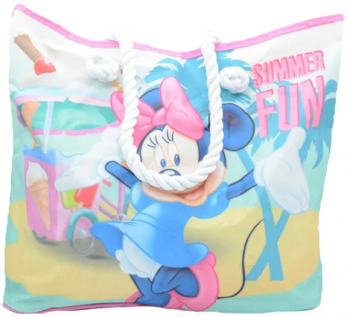 Geanta de plaja pentru Fete Sun City Minnie Mouse QE4680AL Multicolor 