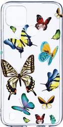 Husa BestCase Compatibila Cu Realme C21 Beautiful Color Butterflies 2MM Soft Silicon prot cam T 992 