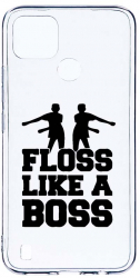 Husa BestCase Compatibila Cu Realme C21 Floss Like A Boss 2MM Soft Silicon prot cam T 765 