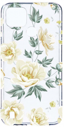 Husa BestCase Compatibila Cu Realme C21 Flowers 2MM Soft Silicon prot cam T 126 