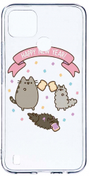 Husa BestCase Compatibila Cu Realme C21 Happy New Year 2MM Soft Silicon prot cam T 356 