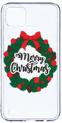 Husa BestCase Compatibila Cu Realme C21 Merry Xmas 2MM Soft Silicon prot cam T 346 