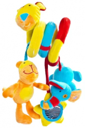 Jucarie din plus spirala pentru bebelusi Sensillo 24211 Multicolor 