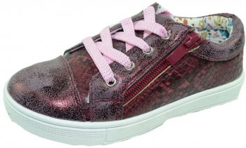 Pantofi pentru fete Clibee P-85V-27 Visiniu 