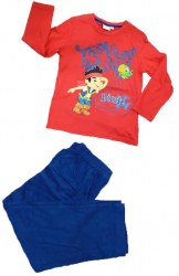 Pijama pentru baieti Piratul Jack Disney NH2102-116 Rosu 