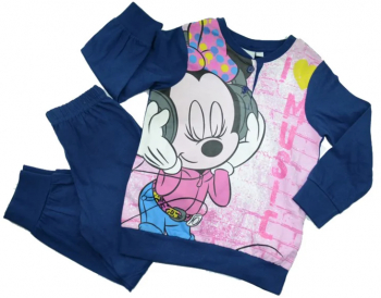 Pijama pentru fete Minnie Mouse Disney OE7686-128 Bleumarin 