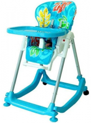 Scaun de masa multifunctional pentru copii Baby Mix DS-588AL Albastru 