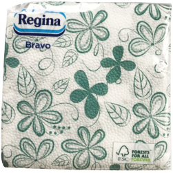 Servetele de Masa Regina Bravo 45 Buc/Pachet 30x39 cm Un Strat Multicolore - AT418850 