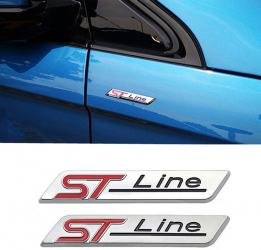 Set 2 embleme STline pentru aripi Ford 