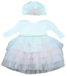 Set 2 piese pentru fete Mini Junior 149006-A3-62-1-3-luni Multicolor 