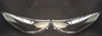 Set 2 sticle faruri pentru Hyundai IX35 Facelift 2013 - 2015 