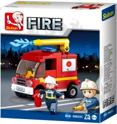Set De Constructie Sluban - Mini Camion De Interventie 