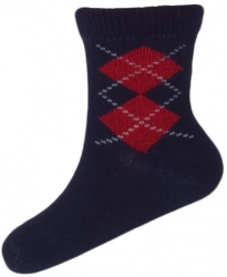 Sosete pentru baieti Milusie B2219B5-7-8-cm Bleumarin 