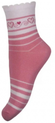 Sosete pentru fete Milusie B2220R4-13-14-cm Roz 