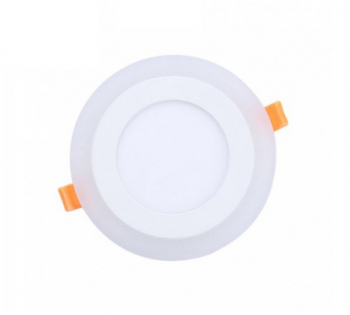 Spot LED rotund doua culori 12+4W 