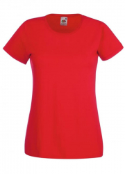 Tricou dama 100 bumbac Size M Rosu 