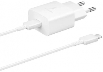 Incarcator pentru Samsung A14 USB-C Fast Charger TA1510EWE-DG980BWE 15W Type-C 1M Alb 