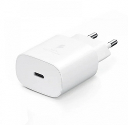 Incarcator pentru Samsung S21 S21+ S21 FE S21 Ultra 25W USB-C EP-TA800EWE Alb 