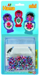 Papusi rusesti - set de 2000 margele Hama mini in blister 