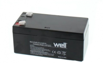 Acumulator 12V 3.2A Well negru 