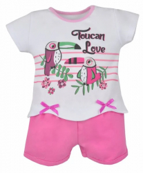 Compleu 2 piese da vara pentru fete Koala Tukan 04-952F Fucsia 