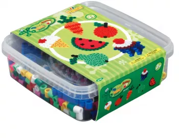 FRUCTE - 600 margele HAMA MAXI in cutie 