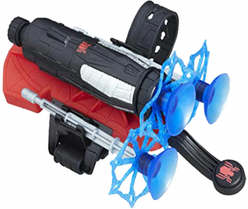 Lansator IdeallStore® cu ventuze pentru copii SpiderMan plastic marime universala 