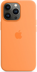 Husa de protectie Apple Silicone Case with MagSafe pentru iPhone 13 Pro Marigold 